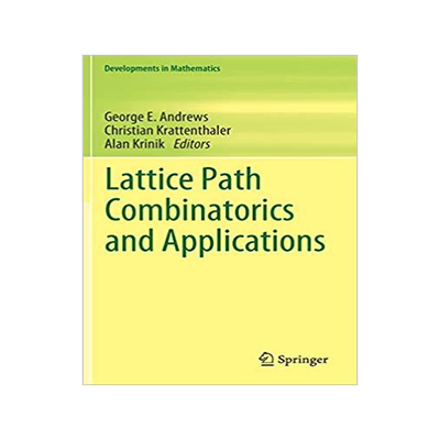 预订 Lattice Path Combinatorics and Applications