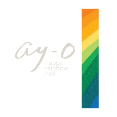预订 Ay-O 快乐彩虹地狱 艺术 亚洲艺术 日本 英文 Ay-O Happy Rainbow Hell