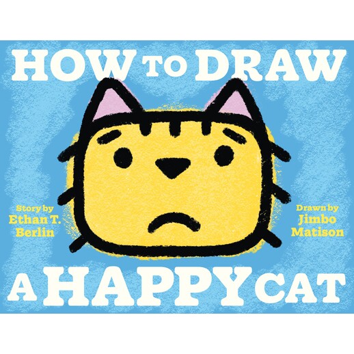 预订 如何画一只快乐的猫 幽默故事 英文 学画画 How to Draw a Happy Cat:9781662640049