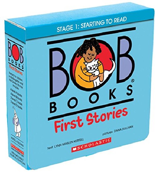 预售 Bob Books: First Stories 英文原版 鲍勃书:第①本幼儿故事书
