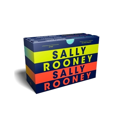 现货 西班牙语原版 萨莉·鲁尼3册套装 Estuche Sally Rooney 正常人 聊天记录 美丽的世界，你在哪里 Gente normal