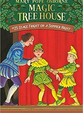 现货 英文原版 神奇树屋25：仲夏夜惊梦 Magic Tree House: Stage Fright on a Summer Night