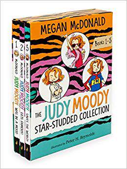 英文原版 稀奇古怪小朱迪3册套装 The Judy Moody Star-Studded Collection 儿童桥梁章节读物