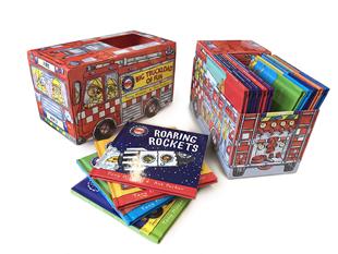 Truckload 消防车 神奇 Big Amazing 飞机 全彩图画书 Fun 火箭 14册 Machines 精装 机器 英文原版 交通工具科普绘本 盒装