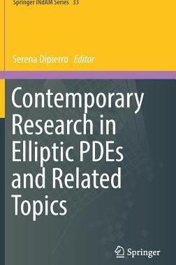 预订 Contemporary Research in Elliptic PDEs and Related Topics