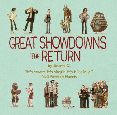 英文原版 Scott Campbell的异想电影插画：归来 Great Showdowns: The Return