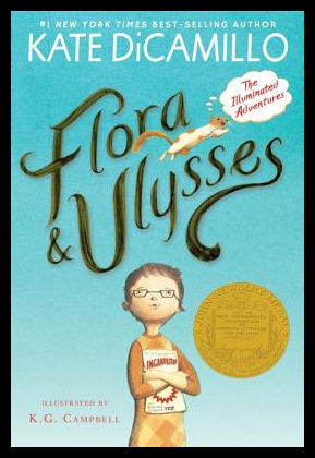 预售 英文原版 Flora & Ulysses 弗罗拉与松鼠侠 纽伯瑞金奖小说 Kate DiCamillo 9780763687649