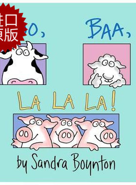 现货 英文原版 Moo, Baa, La La La! 哞咩啦啦！ 9780671449018