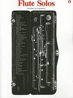 英文原版 长笛独奏曲:带钢琴伴奏 Flute Solos