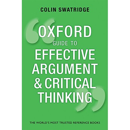 Oxford Guide to Effective Argument and Critical Thinking 牛津有效论辩与批判性思维指南 9780199671724