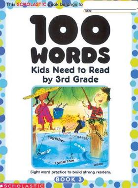 100 Words Kids Need to Read by 3rd Grade: Sight Word 三年级孩子要知道的100个单词