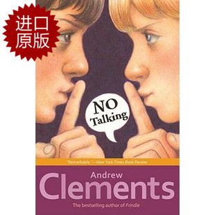英文原版 No Talking 不要说(粉灵豆)