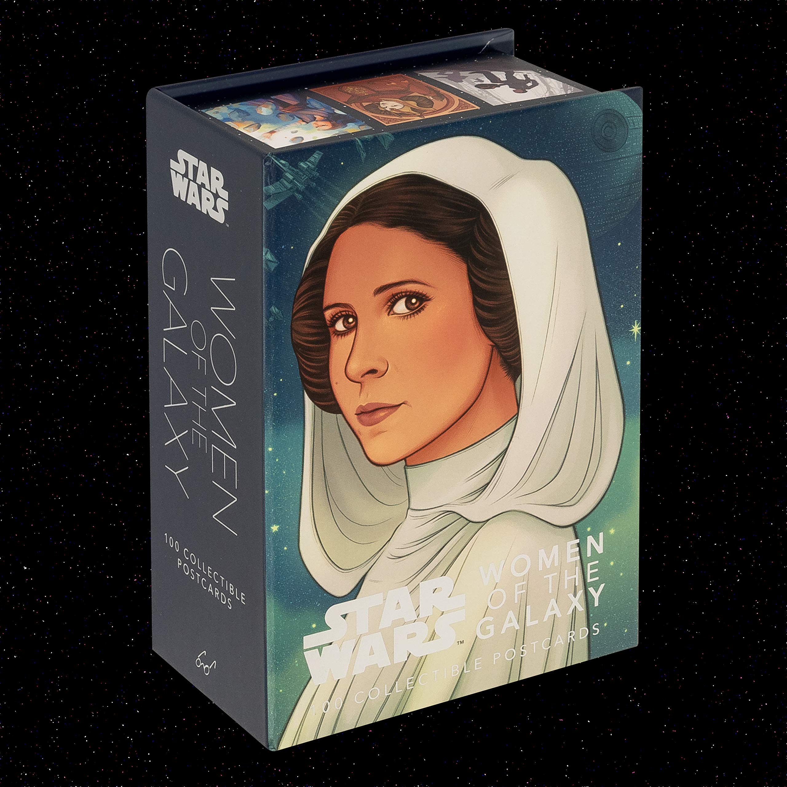 预订 英文原版 星球大战女性图鉴：100张明信片 礼品书收藏 Star Wars: Women of the Galaxy 100 Postcards
