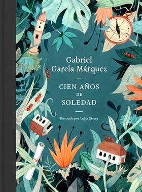 现货 西班牙语原版 百年孤独 Luisa Rivera插画 精装礼品版 Cien Años de Soledad 马尔克斯 Gabriel García Márquez