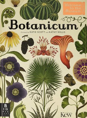 英文原版 植物博物馆（欢迎来到博物馆系列）手绘科普读物 精装大开本 Botanicum