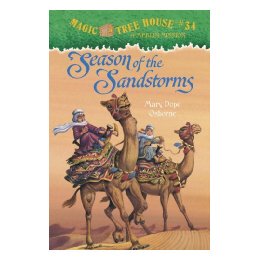 预售 英文原版 神奇树屋·梅林任务6：可怕的沙尘暴 Magic Tree House: Season of the Sandstorms
