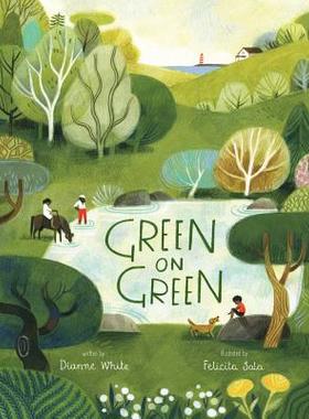 现货 英文原版 自然的颜色 Felicita Sala插画绘本 精装 Green on Green