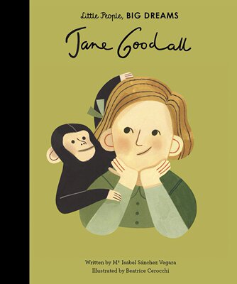 现货 小女孩,大梦想：珍妮·古道尔 Jane Goodall 英文原版 精装绘本 名人传记 Little People, Big Dreams