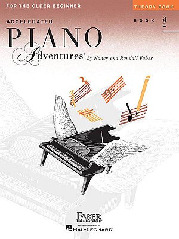 2级乐理 菲伯尔钢琴快速教程 英文原版 Accelerated Piano Adventures, Book 2, Theory Book: