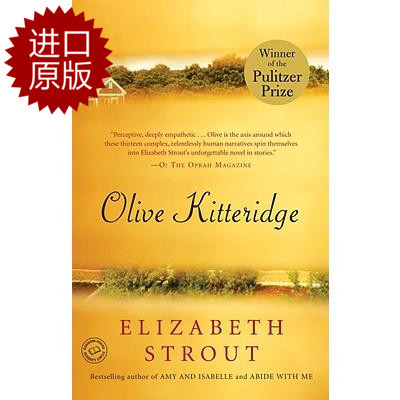 现货 英文原版 Olive Kitteridge 奥丽芙基特里奇 普利策奖 奥斯卡影后Frances McDormand主演美剧微不足道的生活Elizabeth Strout