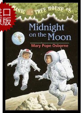 现货 Magic Tree House: Midnight on the Moon 神奇树屋8：月球之旅 英文原版