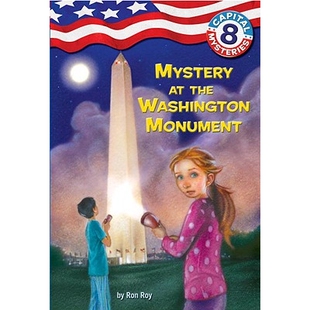 预订 首都谜案 #8：华盛顿纪念碑之谜 悬疑侦探故事 英文 Capital Mysteries #8: Mystery at the Washington Monument