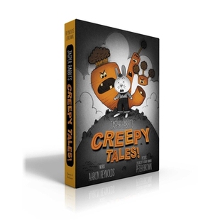 精装 Reynolds Rabbit’s Tales 我不怕你系列三册套装 英文原版 Creepy Peter 绘本 Aaron Brown 书单礼物 Jasper 凯迪克奖