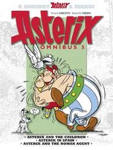 英文原版 高卢英雄历险记 13-15 合订本 卷五 儿童漫画 Asterix Omnibus, Volume 5 阿斯特克斯与存钱锅 在西班牙 离间计