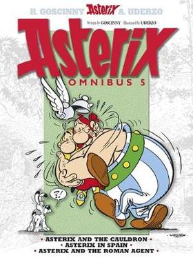 英文原版 高卢英雄历险记 13-15 合订本 卷五 儿童漫画 Asterix Omnibus, Volume 5 阿斯特克斯与存钱锅 在西班牙 离间计
