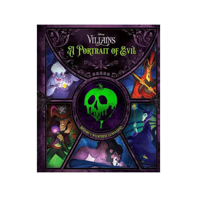 预售 Disney Villains: A Portrait of Evil: History’s Wickedest Luminaries (Books About Disney Villains)