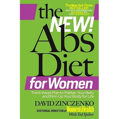 预订 新的女性ABS饮食:六周计划,可以使您的胃扁平化,并保持一生 饮食 营养 健康饮食 英文版 The New ABS Diet for Women: The