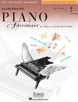 菲伯尔钢琴快速教程（2级）：视奏 英文原版 Accelerated Piano Adventures for the Older Beginner: Sightreading Book 2