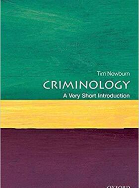 英文原版  牛津通识读本：犯罪学   Criminology: A Very Short Intro