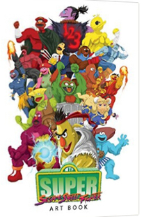 Fighter 英文原版 Street Sesame Artbook 芝麻街斗士画册