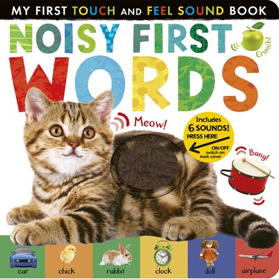 预订 Noisy First Words Includes 6 Sounds and an On/Off Switch on the Back Cover! 《咿呀学语》 9781680106664