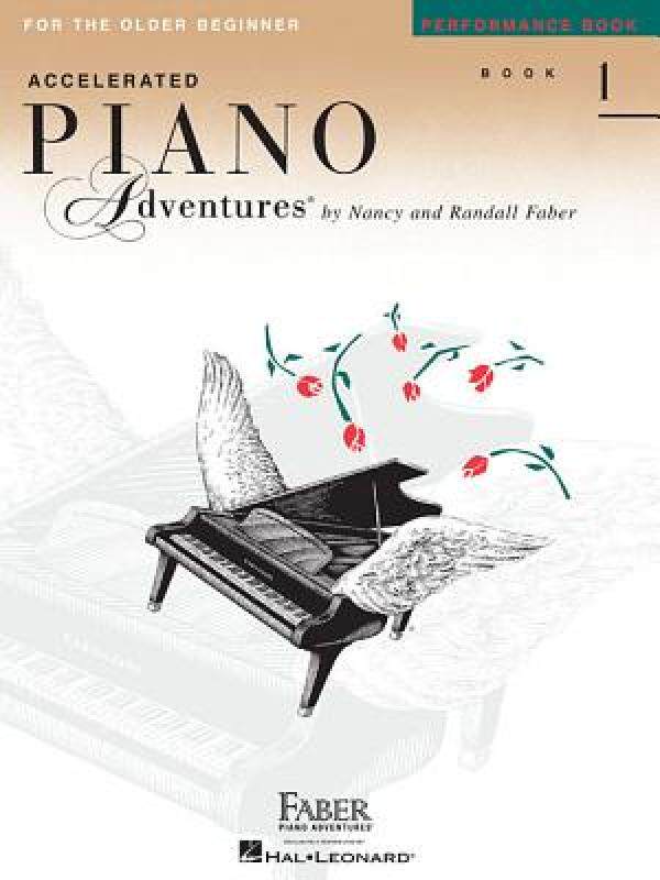 1级演奏 菲伯尔钢琴快速教程 英文原版 Accelerated Piano Adventures, Book 1, Performance