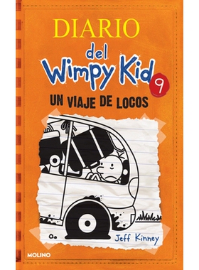 小屁孩日记 9 西班牙语原版 Un viaje de locos - The Long Haul