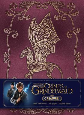 英文原版 神奇动物2 魔法生物速写本 格林德沃之罪 Fantastic Beasts: The Crimes of Grindelwald: Magical Creatures Sketchbook