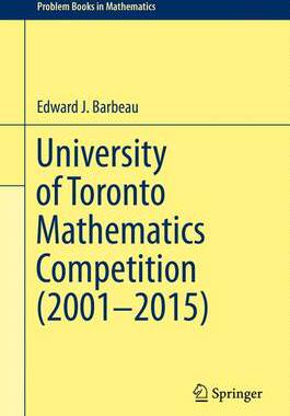 预订 University of Toronto Mathematics Competition (2001–2015)