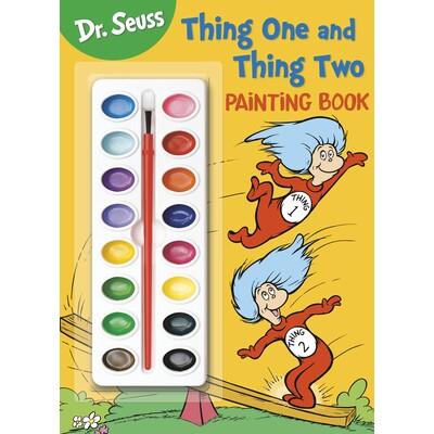 Thing One and Thing Two Painting Book