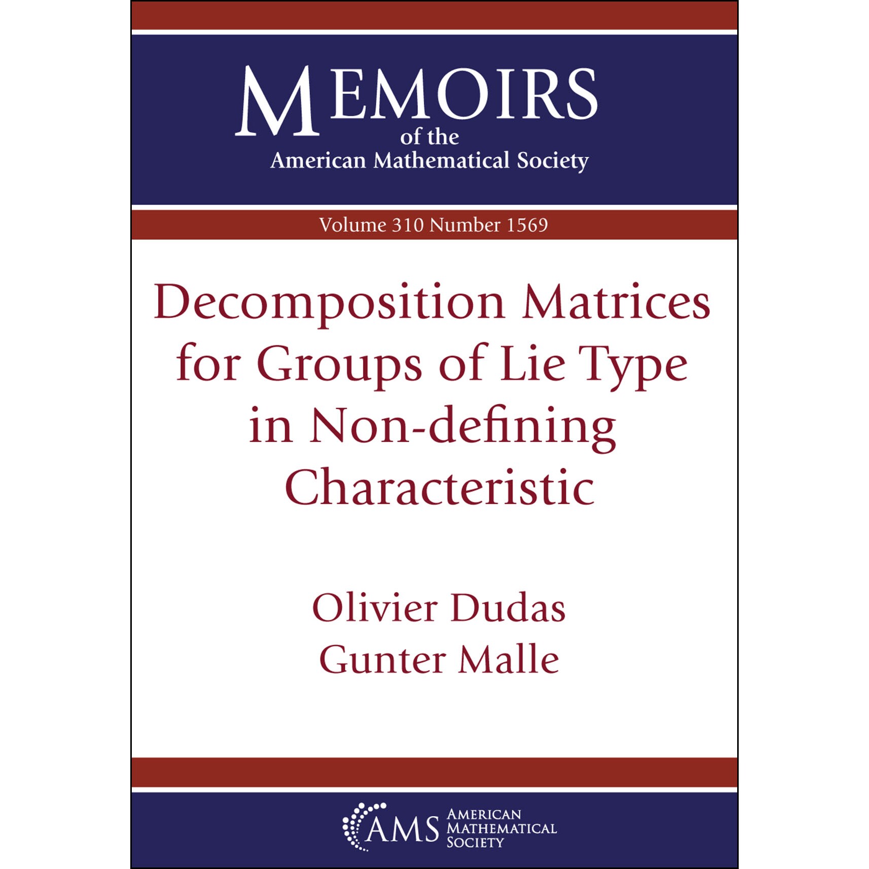 Decomposition Matrices for Groups of Lie Type in Non-defining Characteristic 非定义特征下李型群的分解矩阵 9781470474225
