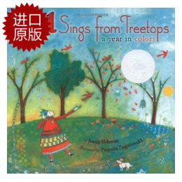 Red Sings from Treetops红色树梢在歌唱 凯迪克大奖绘本