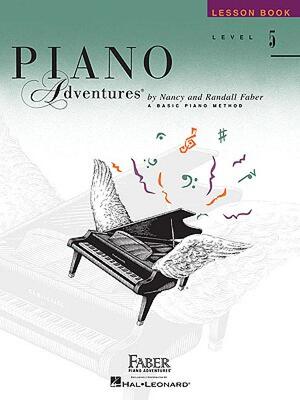现货 5级课本 菲伯尔钢琴基础教程 英文原版 Piano Adventures, Level 5, Lesson Book