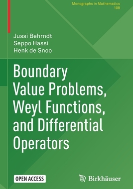 预订 Boundary Value Problems, Weyl Functions, and Differential Operators