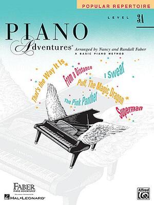 3A级流行曲集 菲伯尔钢琴基础教程 英文原版 Piano Adventures, Level 3A, Popular Repertoire