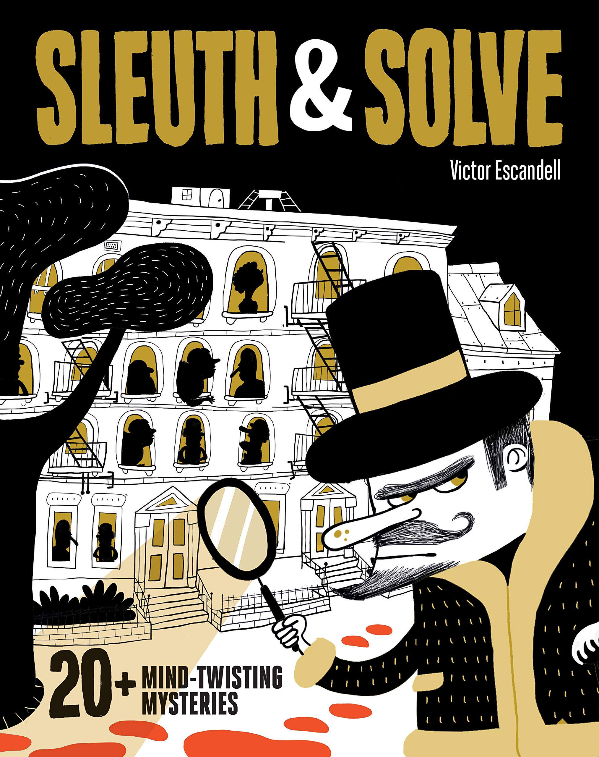 预售 英文原版 侦探解密 20+互动推理游戏 Sleuth & Solve: 20+ Mind-Twisting Mysteries