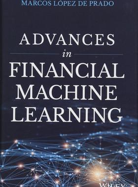 英文原版 量化投资与机器学习 Advances In Financial Machine Learning