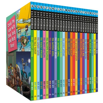 预订 A to Z Mysteries A to Z神秘事件 A to Z秘密事件盒装套装:从 A 到 Z 的每一个谜团! 悬疑侦探故事 英文 A to Z Mysteries
