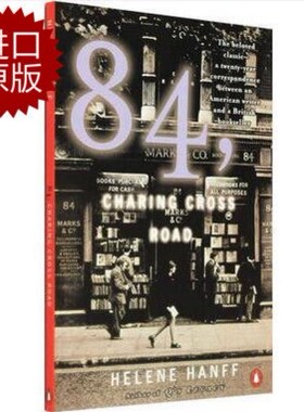 预售 原版 84, Charing Cross Road 查令十字街84号 英文原版 北京遇上西雅图