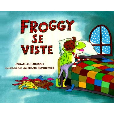 预订 青蛙看见 动物 蛙类 西班牙文 青蛙弗洛格 Froggy se viste:9780670874149